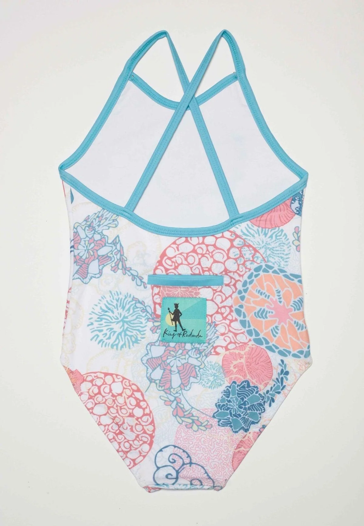 Ayla Full Piece Suit - Coral - Image 3