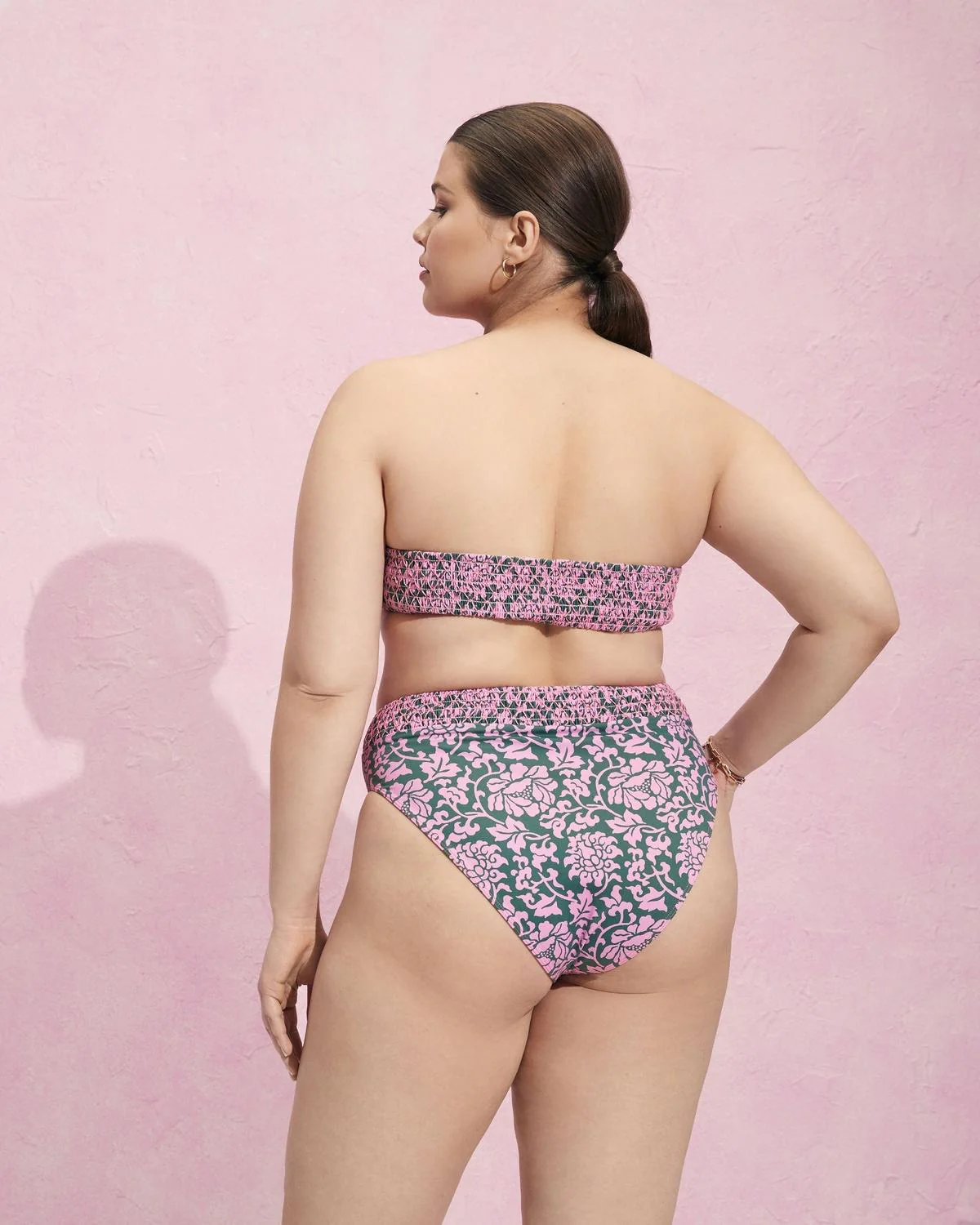 Lulu Swim Bottom - Etched Floral - Image 5